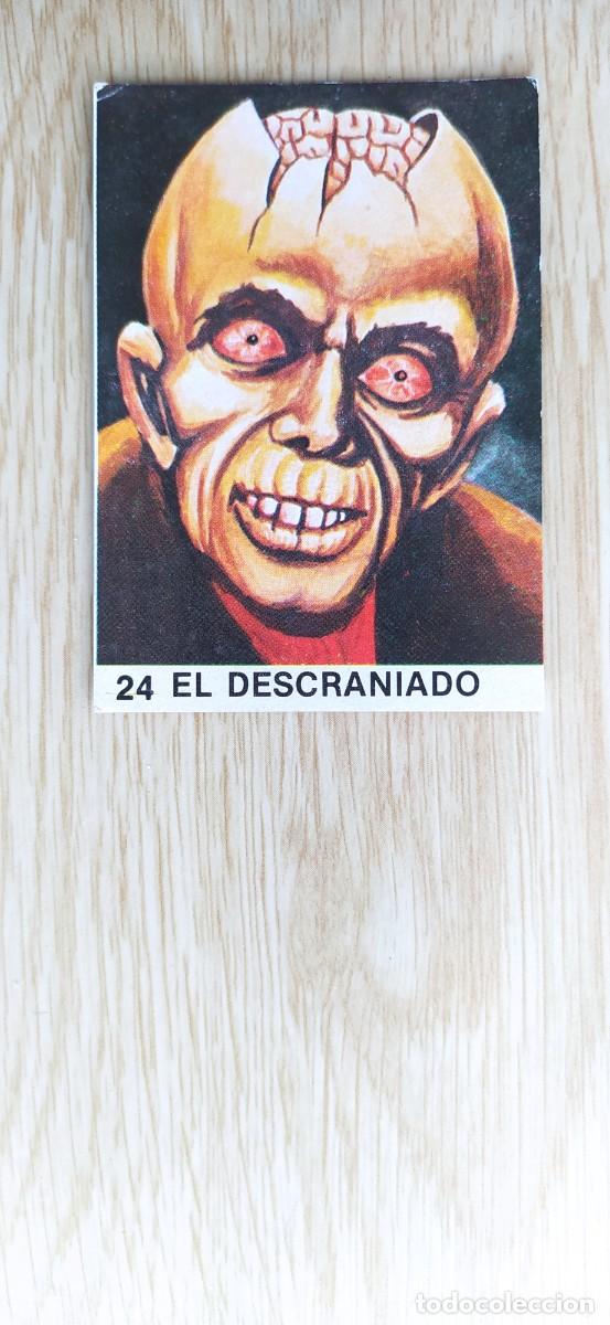 Coleccionismo cromos antiguos: CROMO SUPER MONSTRUOS N&deg;24 EL DESCRANIADO - Foto 1