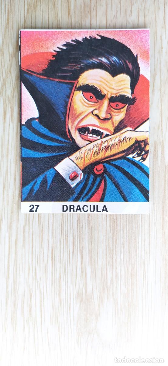 Coleccionismo cromos antiguos: CROMO SUPER MONSTRUOS N&deg;27 DRACULA - Foto 1