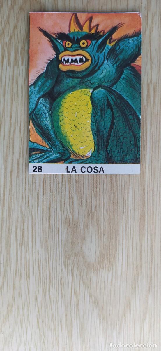 Coleccionismo cromos antiguos: CROMO SUPER MONSTRUOS N&deg;28 LA COSA - Foto 1