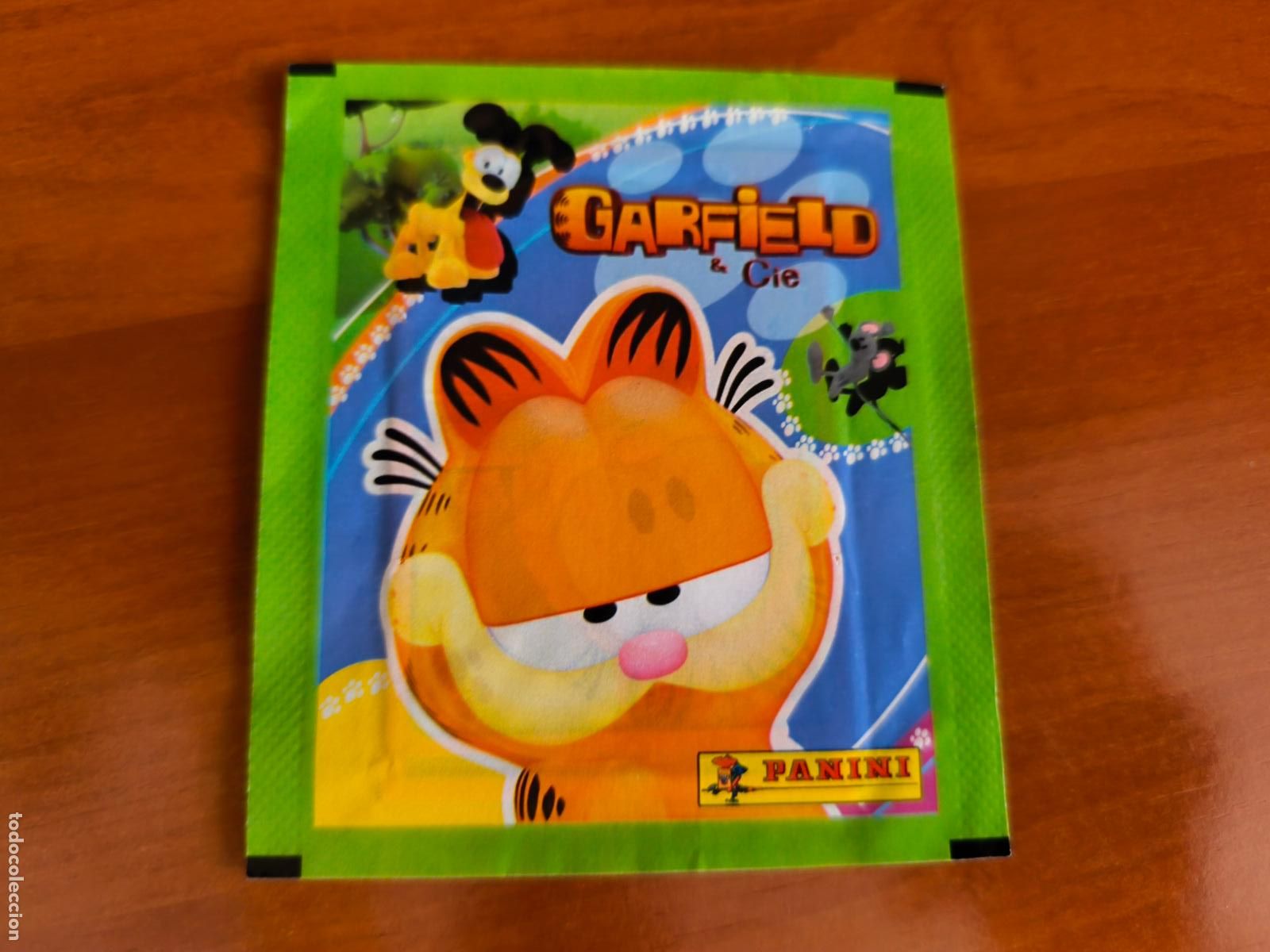 Collectable Antique Stickers: SOBRE SIN ABRIR DE THE GARFIELD SHOW DE PANINI
