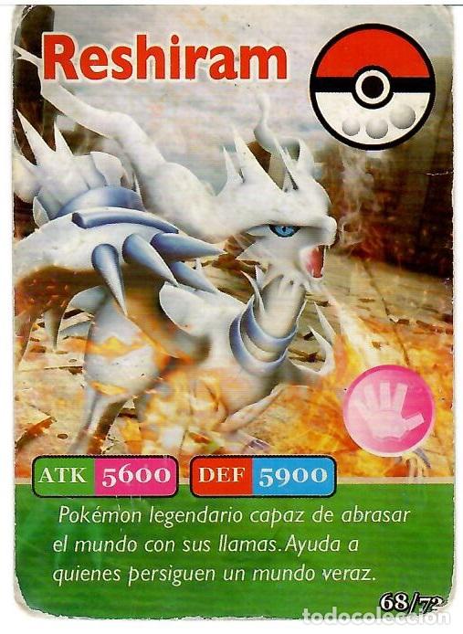 Coleccionismo cromos antiguos: Cromo Pokemon Go: Reshiram - Foto 1
