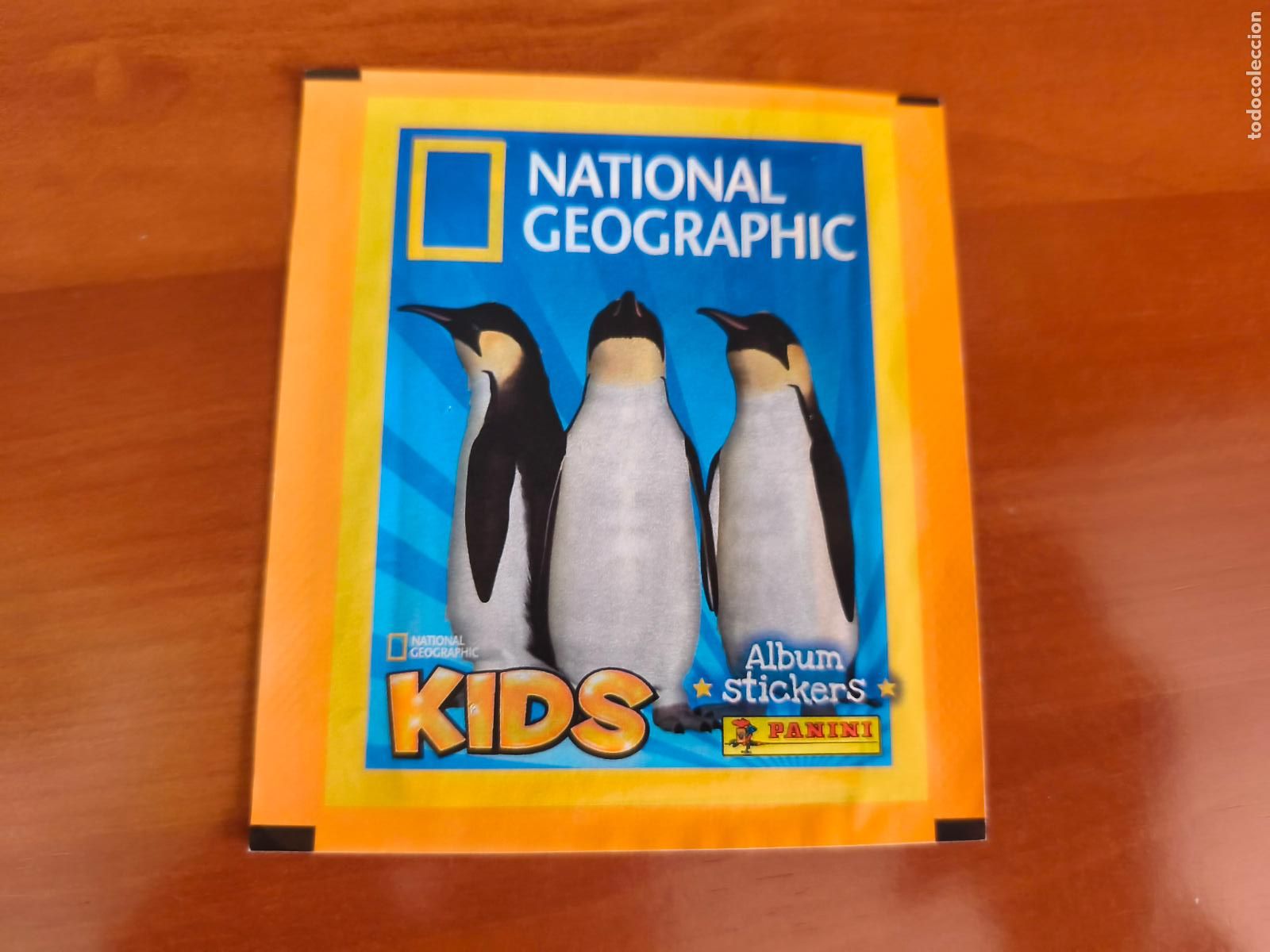 Coleccionismo Cromos antiguos: SOBRE SIN ABRIR DE NATIONAL GEOGRAPHIC KIDS DE PANINI