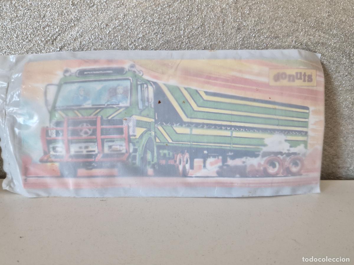 Coleccionismo cromos antiguos: DOS SUPER ADHESIVOS DONUTS SIN ABRIR - Foto 3