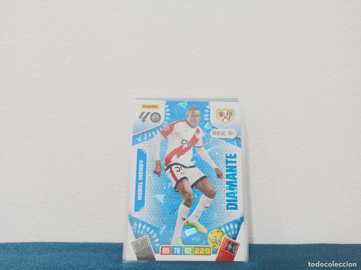 Coleccionismo Cromos antiguos: 507 (NUEVO) NOBEL MENDY DIAMANTE RAYO VALLECANO PANINI ADRENALYN XL 25 26