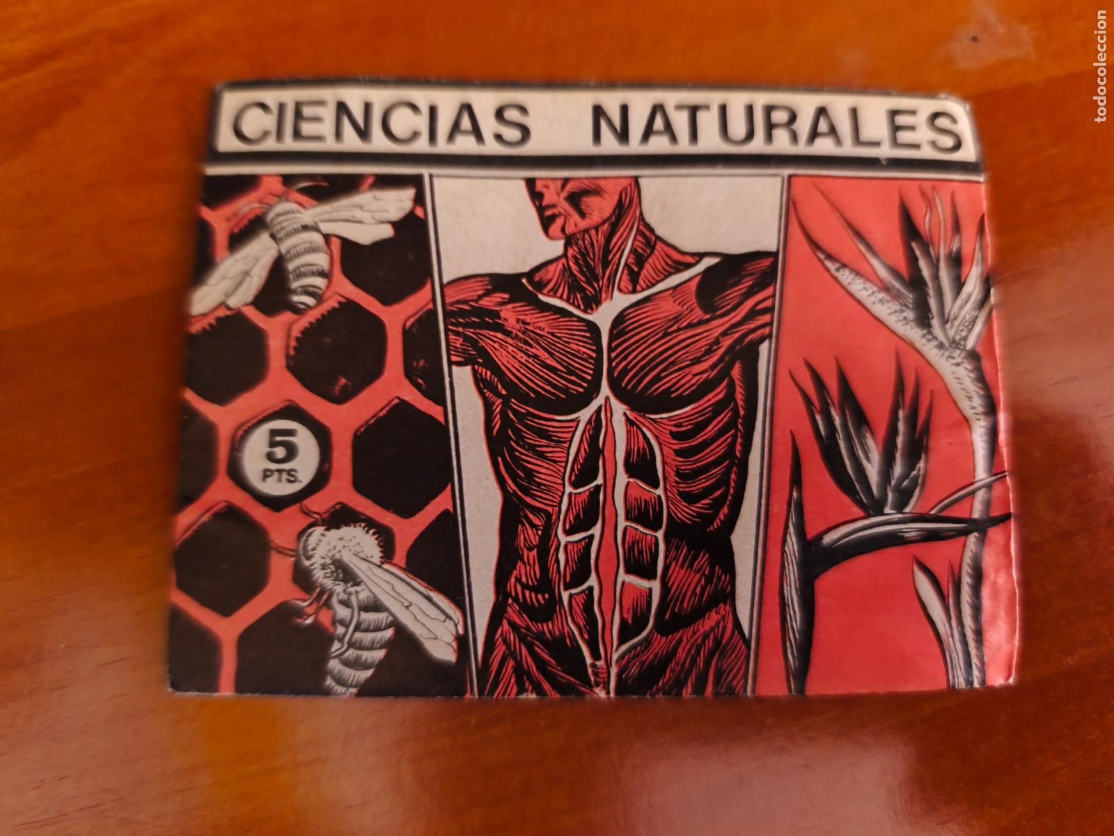 Coleccionismo Cromos antiguos: SOBRE SIN ABRIR DE CIENCIAS NATURALES DE CROMOS S.A.