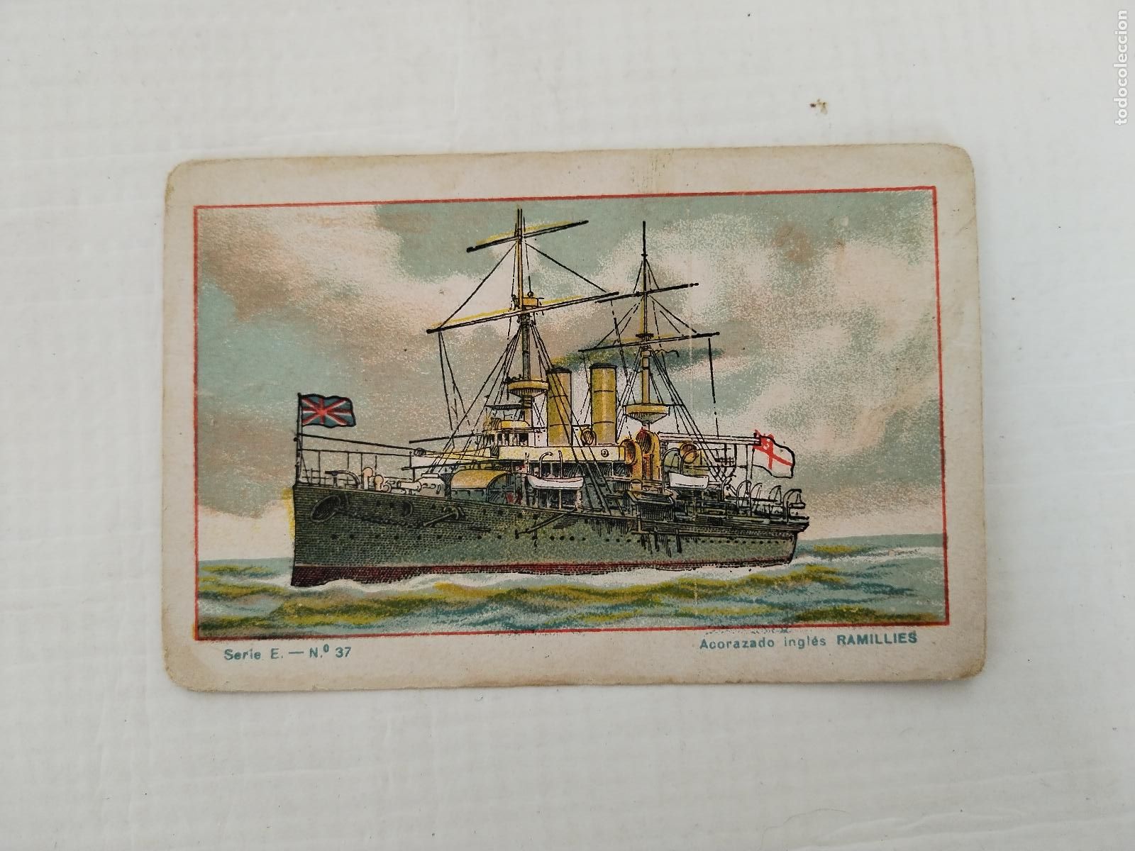 Coleccionismo Cromos antiguos: cromo chocolates el cafeto americano , coleccion escuadras de combate europeo - c171