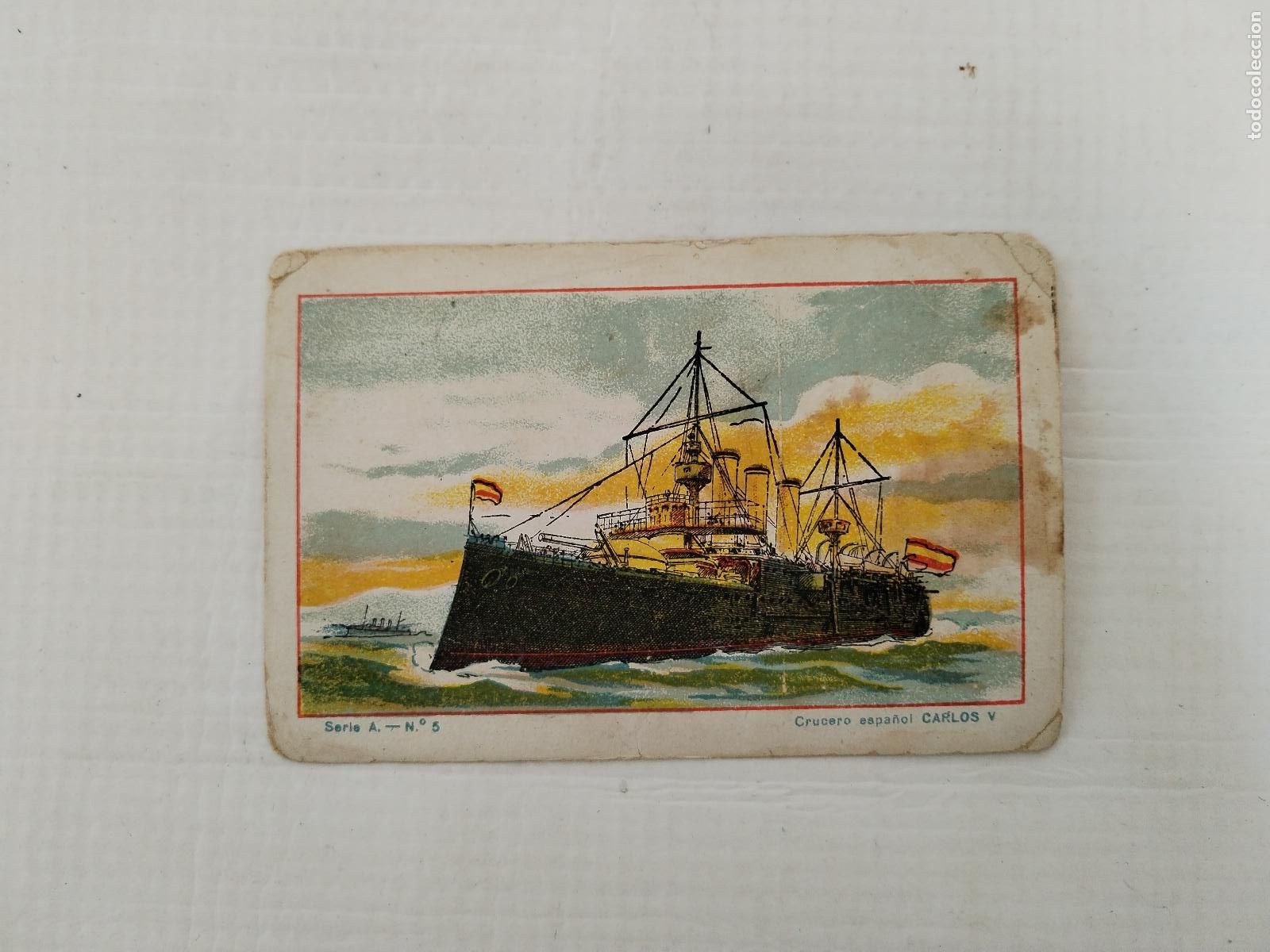 Coleccionismo Cromos antiguos: cromo chocolates el cafeto americano , coleccion escuadras de combate europeo - c171