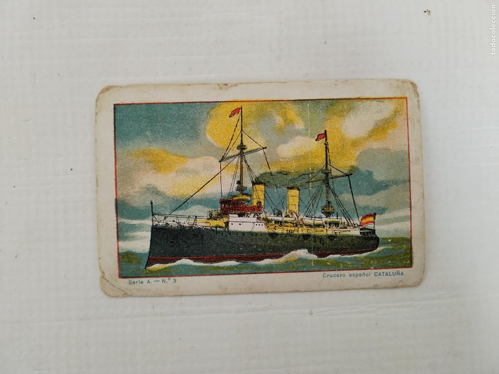 Coleccionismo Cromos antiguos: cromo chocolates el cafeto americano , coleccion escuadras de combate europeo - c171