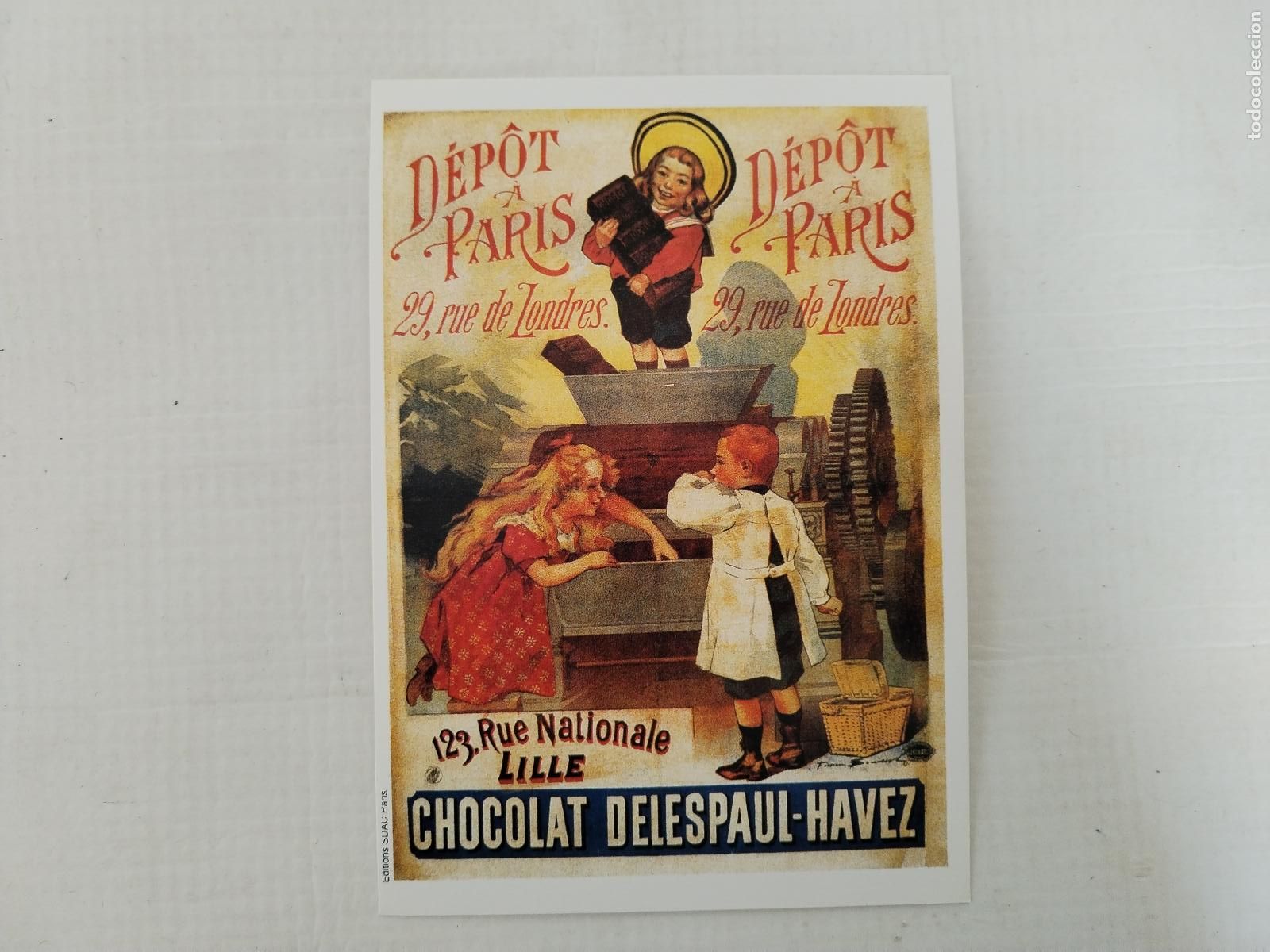 Coleccionismo Cromos antiguos: cromo chocolates delespaul-havez - c171