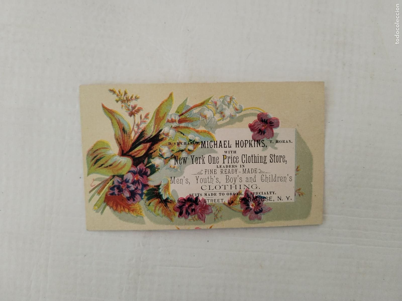 Coleccionismo Cromos antiguos: cromo chocolates michael hopkins - c171