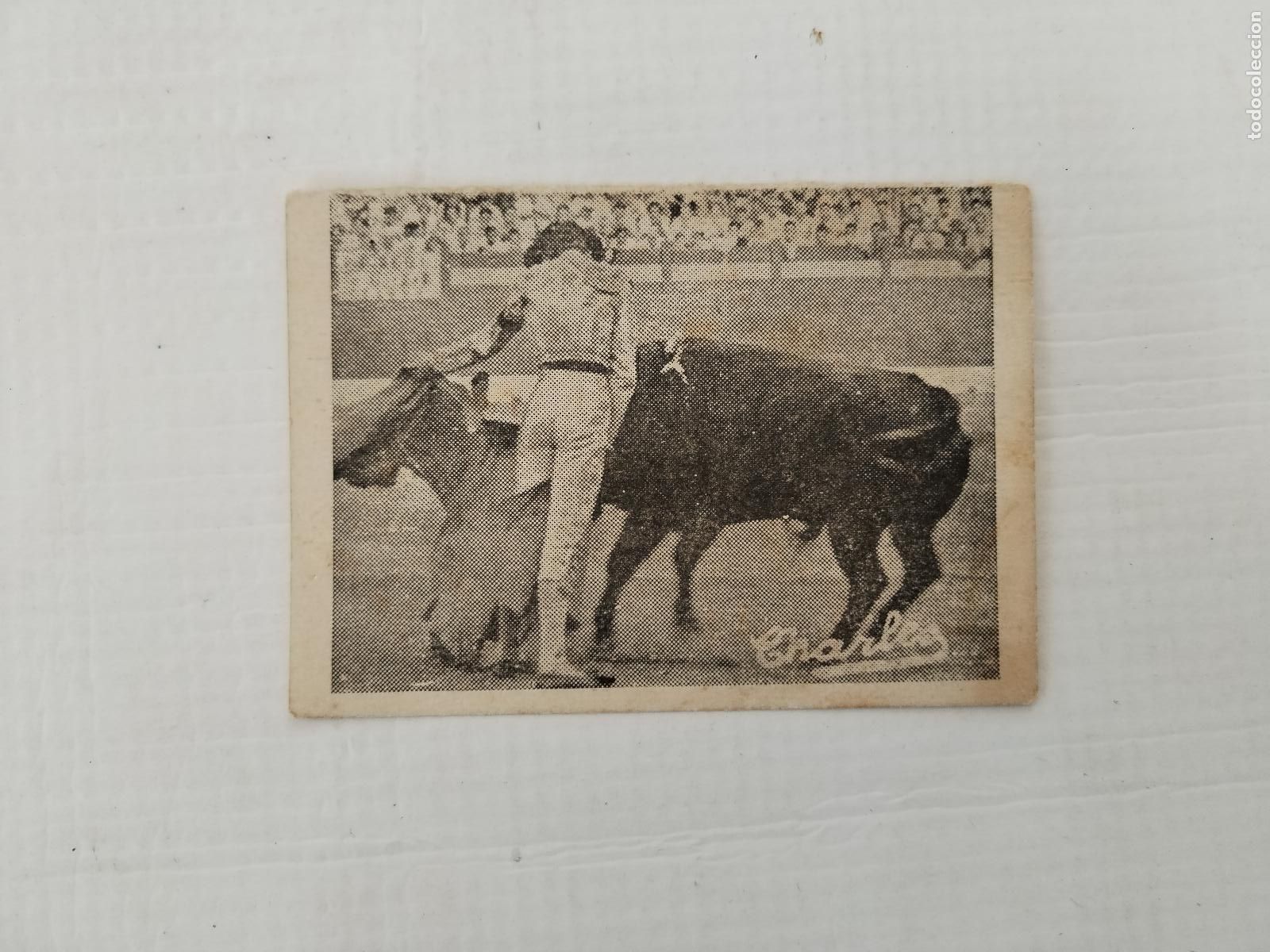 Coleccionismo Cromos antiguos: cromo toros, cafeteria tijuca bar - murcia - c171