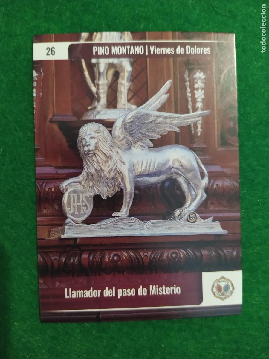 Coleccionismo Cromos antiguos: Holy cards Sevilla semana santa 2026 N&ordm; 26 PINO MONTANO