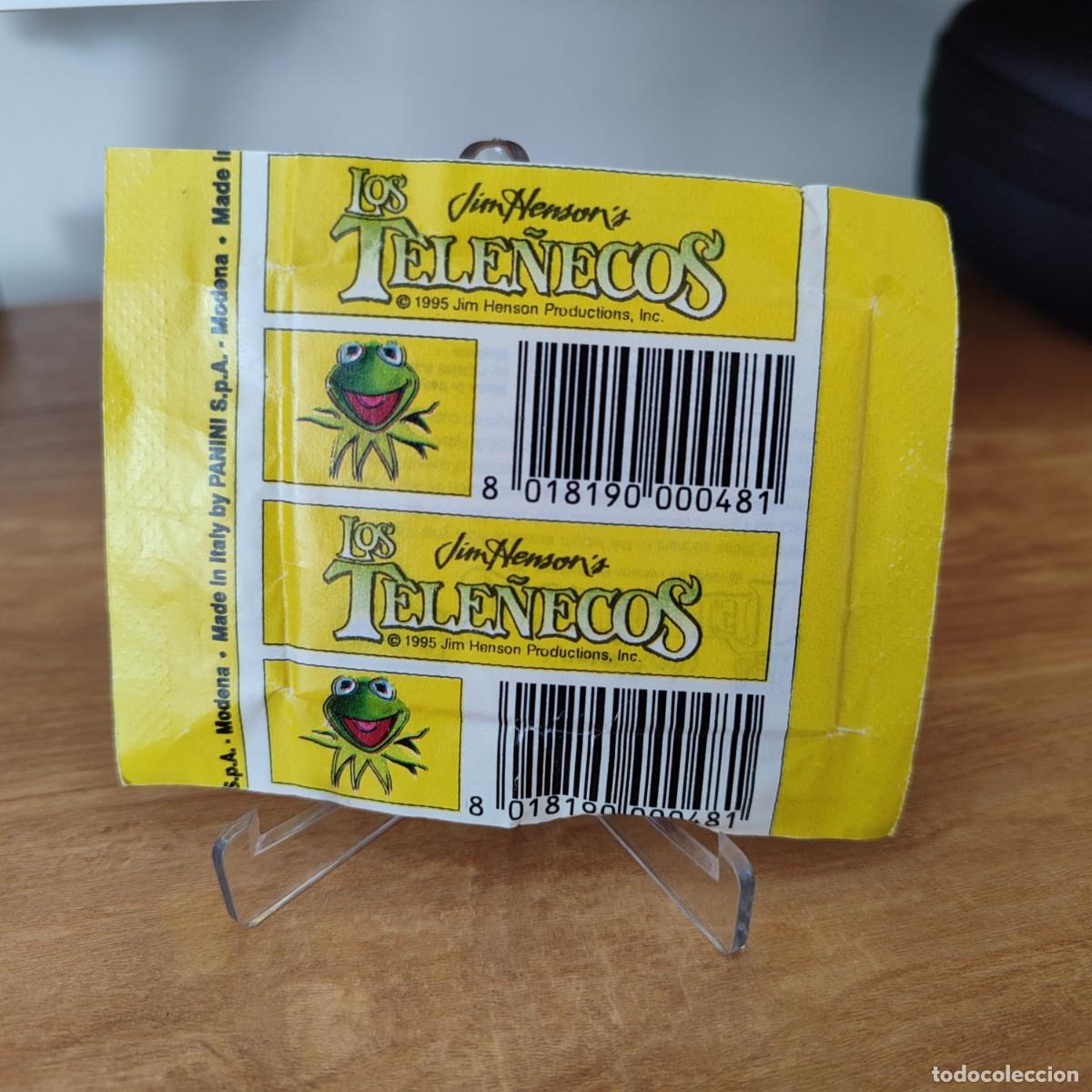 Coleccionismo cromos antiguos: SOBRE DE CROMOS SIN ABRIR - LOS TELE&Ntilde;ECOS - PANINI 1995 - Foto 2