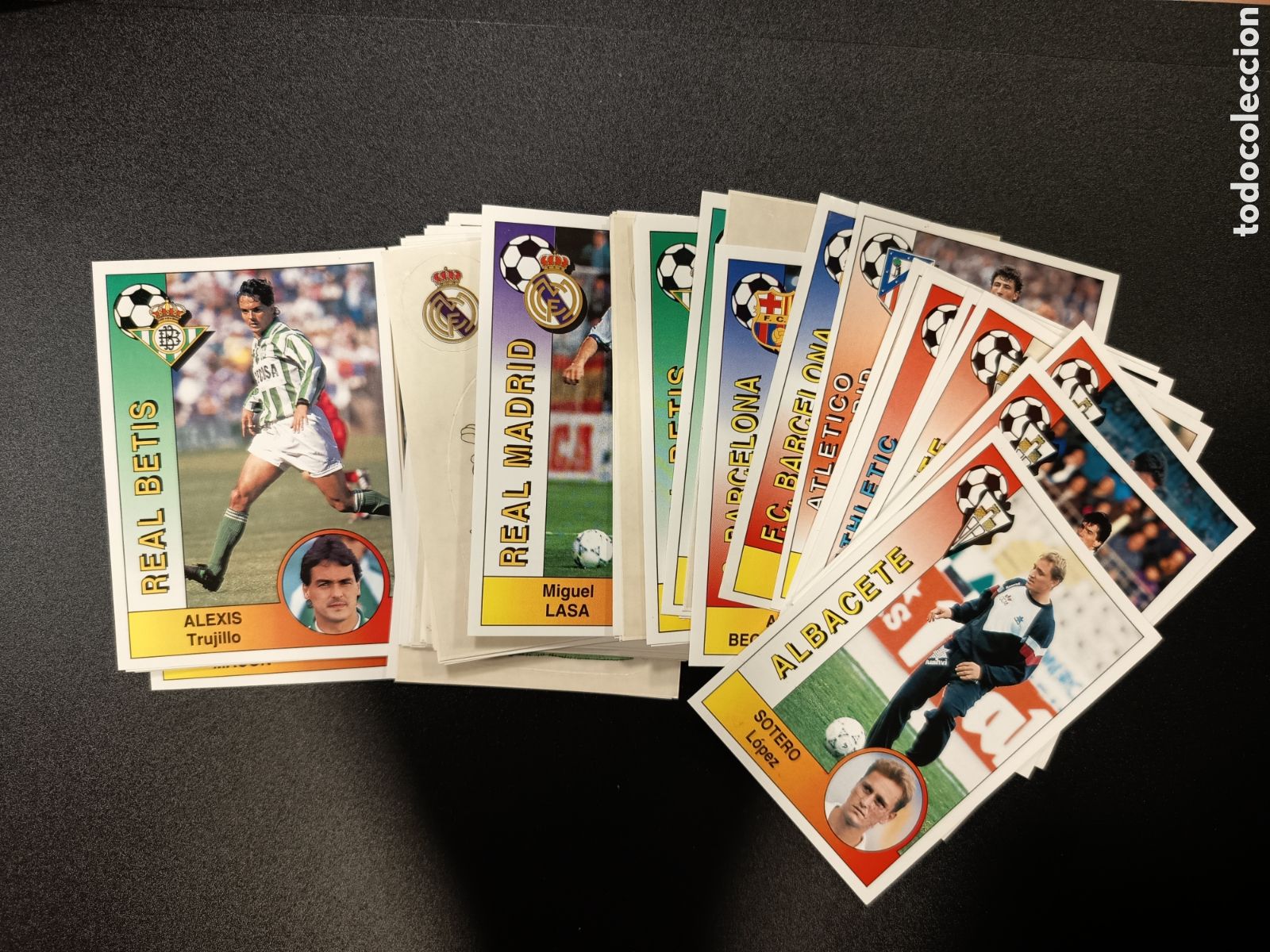 Coleccionismo Cromos antiguos: Lote 70 Cromos Liga de Futbol Profesional Panini 94-95 1994 1995 SIN PEGAR