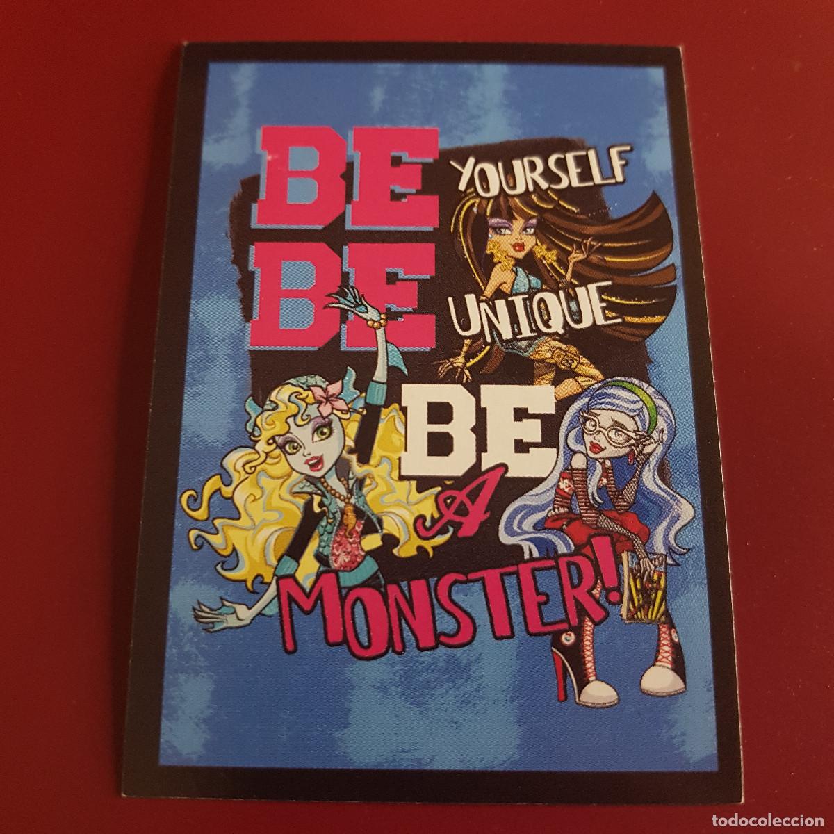 Coleccionismo cromos antiguos: PANINI - MONSTER HIGH - 2013 - 101 - NUNCA PEGADO - Foto 1