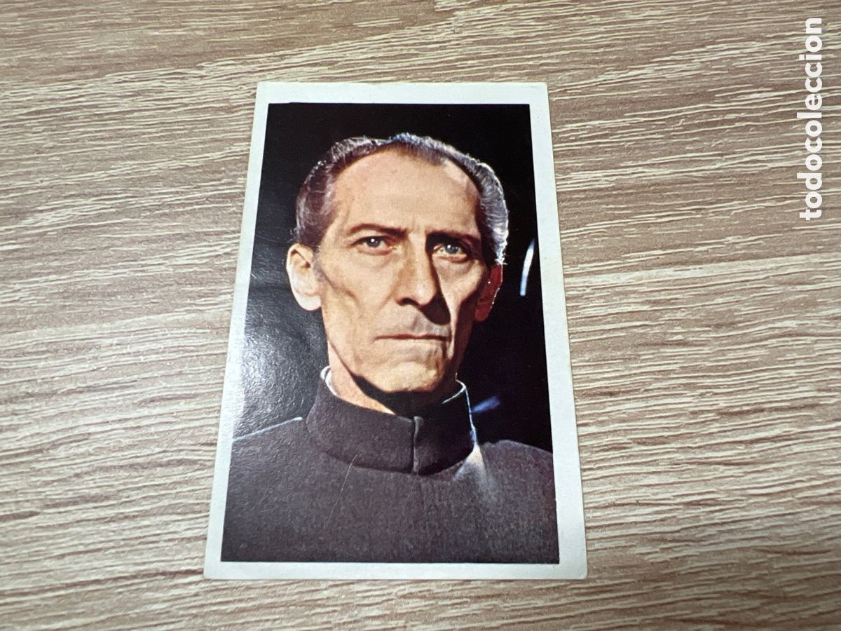 Coleccionismo Cromos antiguos: 1977 GRAND MOFF TARKIN N&ordm; 8 PACOSA STAR WARS
