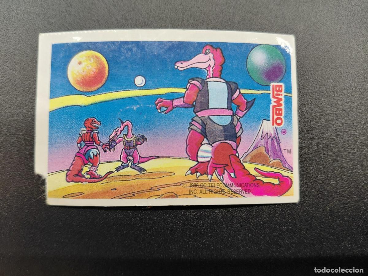 Coleccionismo cromos antiguos: BIMBO DINOSAUCERS N&Uacute;M 10 - Foto 1