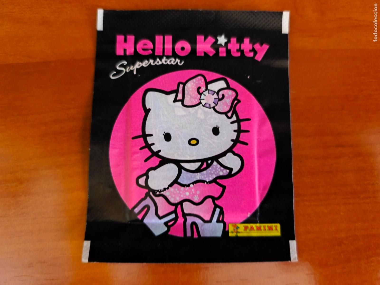 Coleccionismo Cromos antiguos: SOBRE SIN ABRIR DE HELLO KITTY SUPERSTAR ROSA DE PANINI