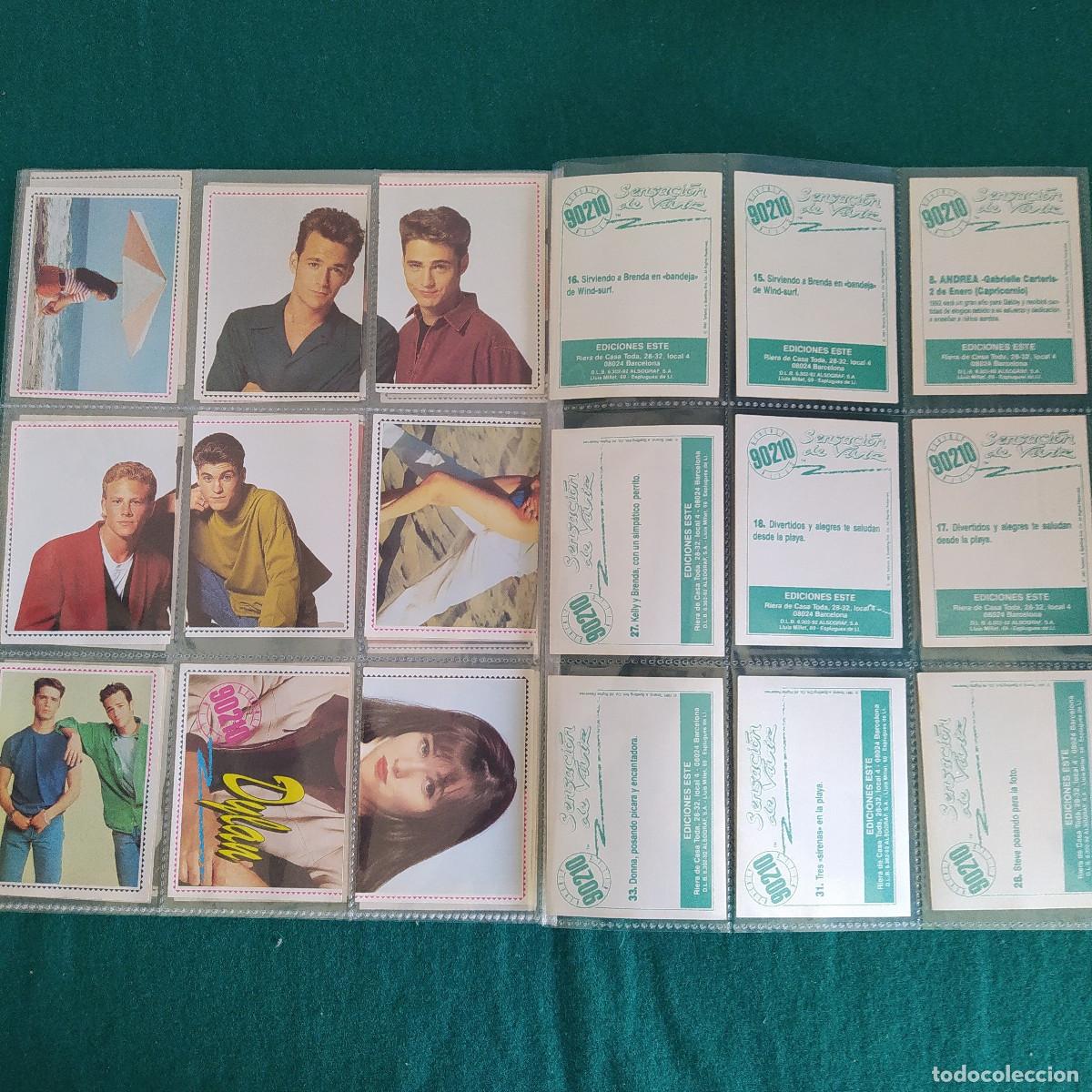 Coleccionismo cromos antiguos: 36 CROMOS ESTE 90210 . - Foto 2
