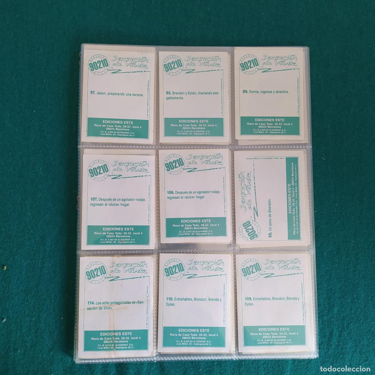 Coleccionismo cromos antiguos: 36 CROMOS ESTE 90210 . - Foto 5