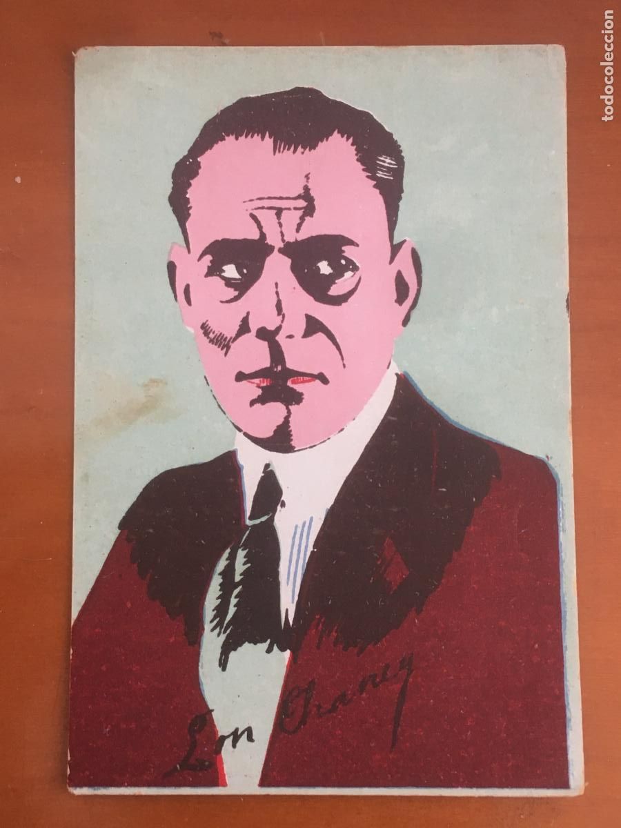 Coleccionismo Cromos antiguos: lon chaney cromo film chocolates casa vii&ntilde;as figueres cromo nunca pegado