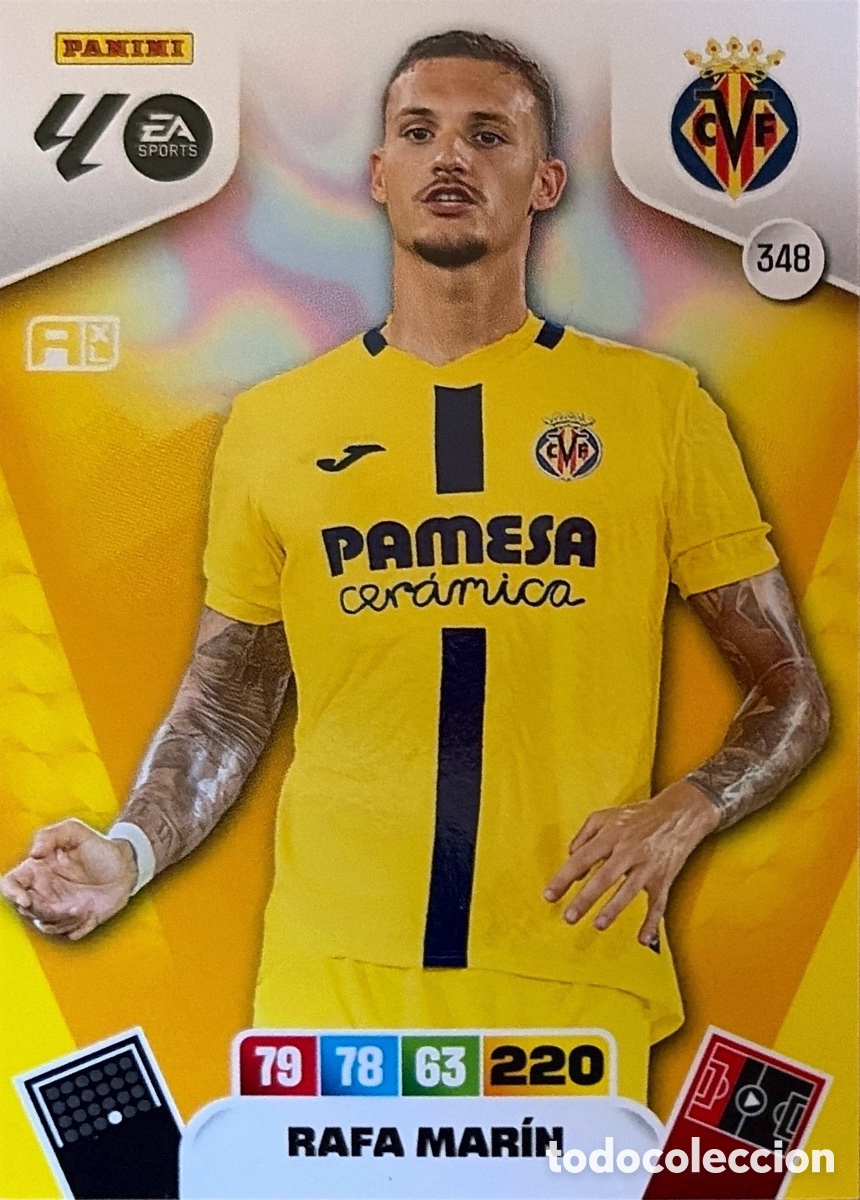 Colecionismo Cromos antigos: 348.- RAFA MARIN (VILLARREAL) ADRENALYN XL LIGA 2025/26 (PANINI)