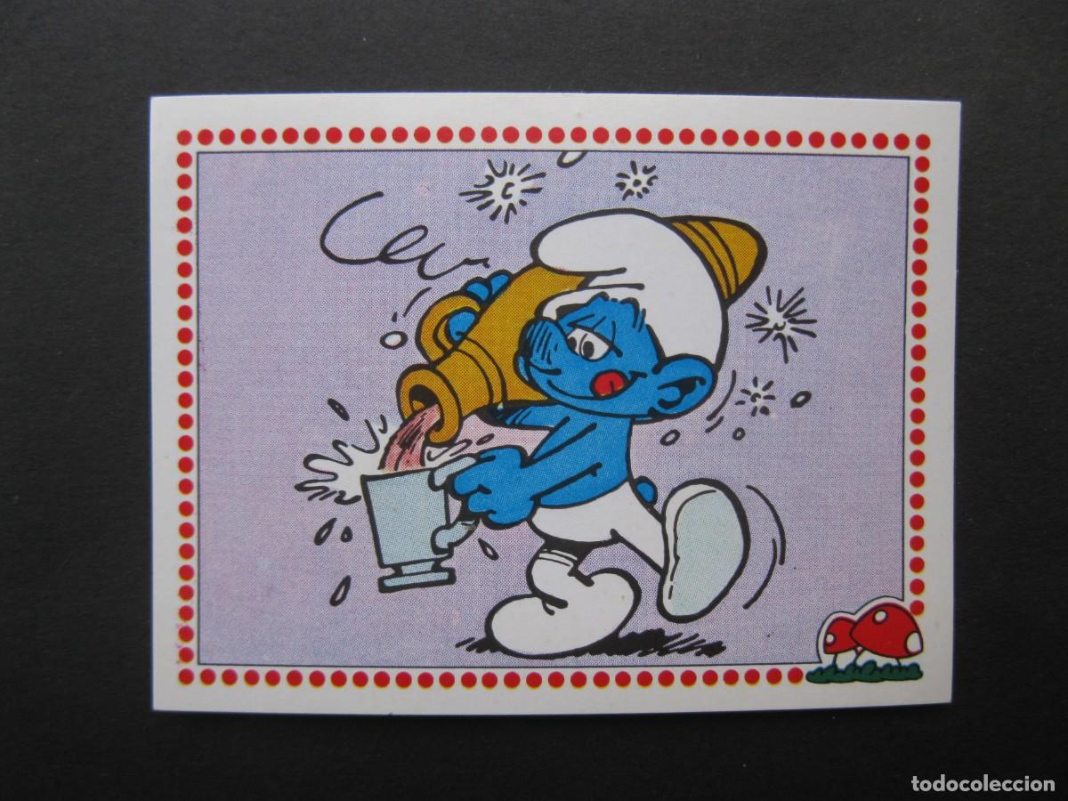 Coleccionismo cromos antiguos: PITUFOPARADE - CROMO N&ordm; 121 - PANINI - NUNCA PEGADO. - Foto 1
