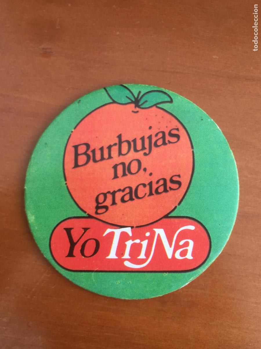 Coleccionismo Cromos antiguos: trina trinaranjus pegatrinas cromo nunca pegado conserva trasera