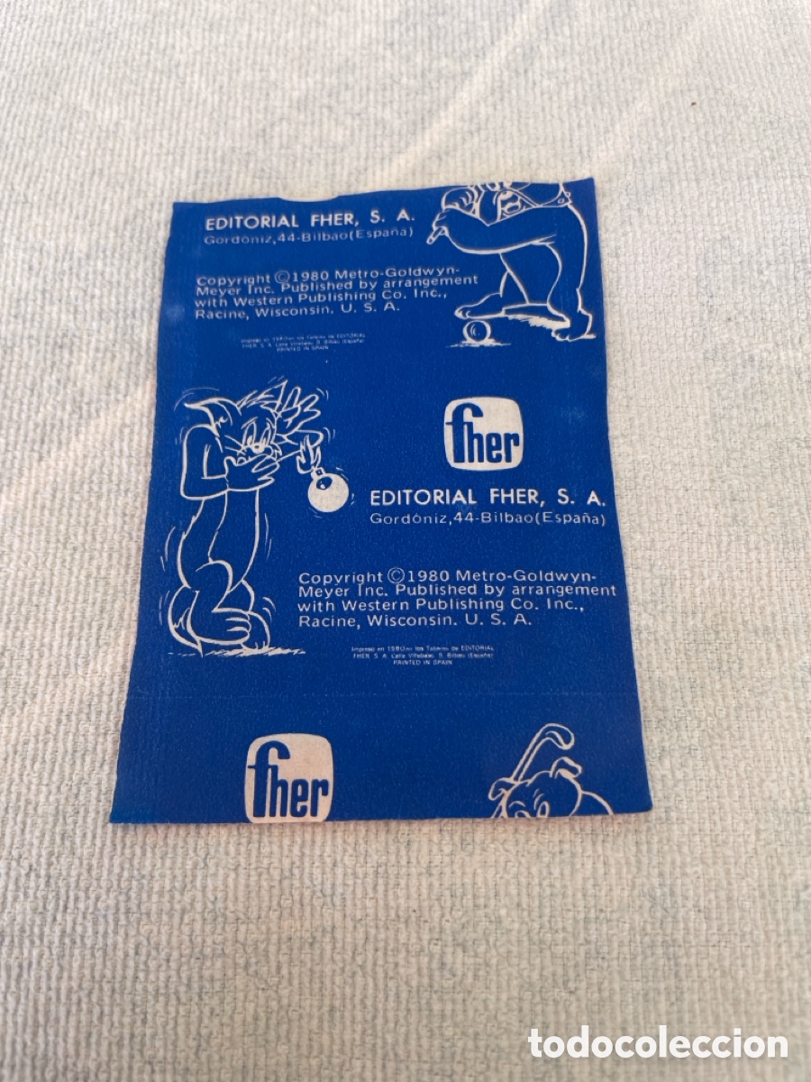Coleccionismo cromos antiguos: Sobre de cromos sin abrir TOM Y JERRY - Foto 2