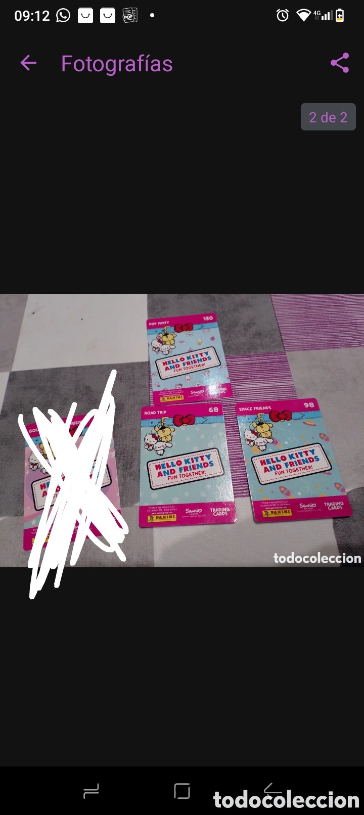 Coleccionismo Cromos antiguos: hello kitty and friends