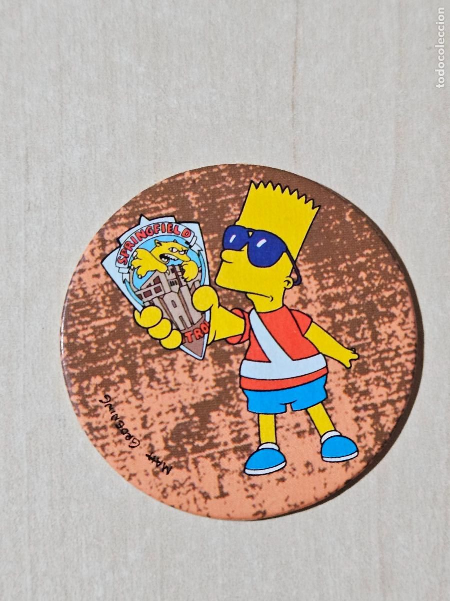 Sammeln alte Sammelbilder: N&ordm; 21 - TAZO THE SIMPSONS - MAGIC BOX INT. A&Ntilde;O 2000