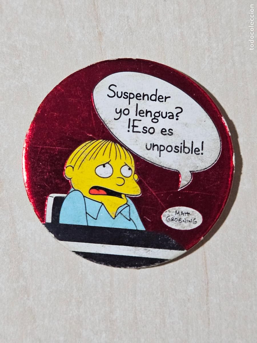 Sammeln alte Sammelbilder: N&ordm; 61 - THE SIMPSONS PICKERS - MAGIC BOX INT.