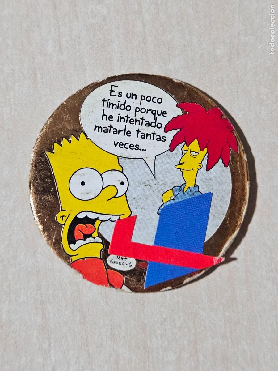 Coleccionismo cromos antiguos: N&ordm; 87 - THE SIMPSONS PICKERS - MAGIC BOX INT. - Foto 1