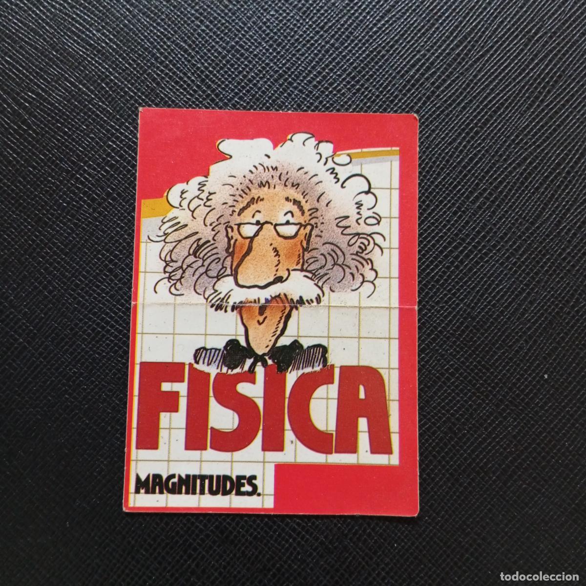 Coleccionismo Cromos antiguos: FISICA BOLLYCAO HITBIT SONY CROMO - SIN PEGAR - A35 PG208 B