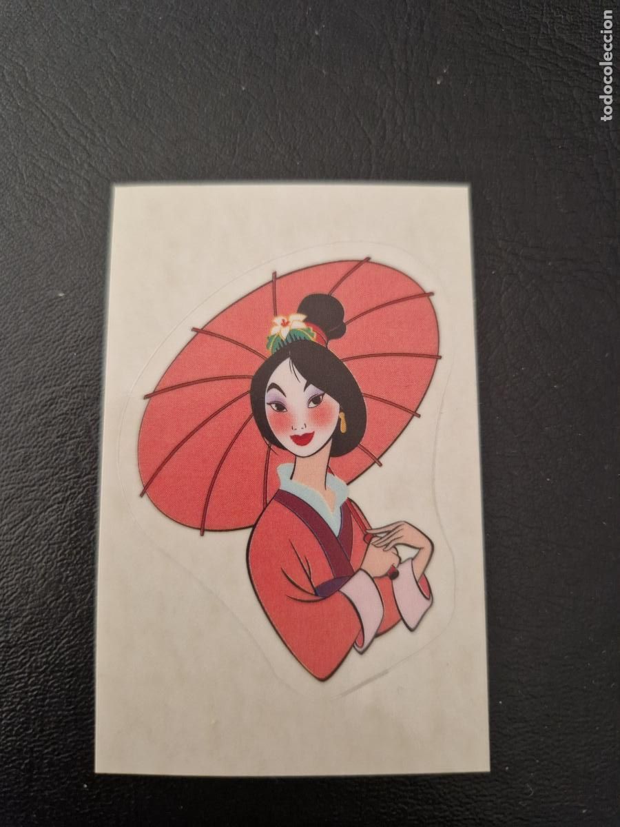 Coleccionismo Cromos antiguos: Cromo especial n&deg; 26 Mulan Panini 1998 Nuevo