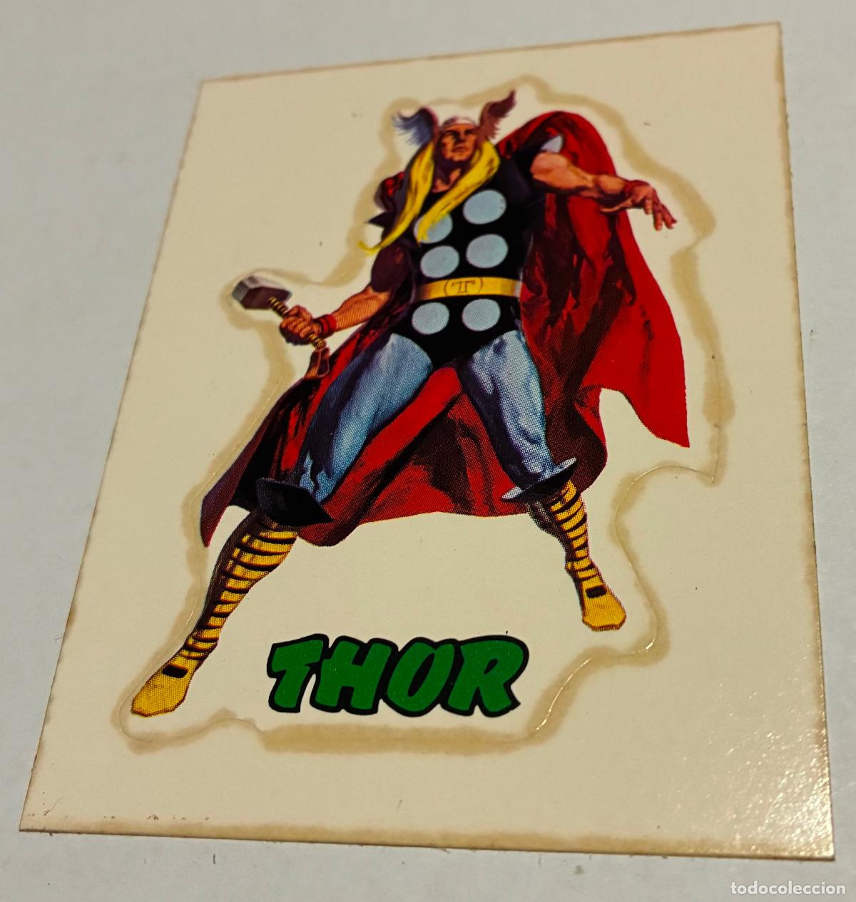 Coleccionismo cromos antiguos: CROMO ADHESIVO THOR ORTEGA, - Foto 1