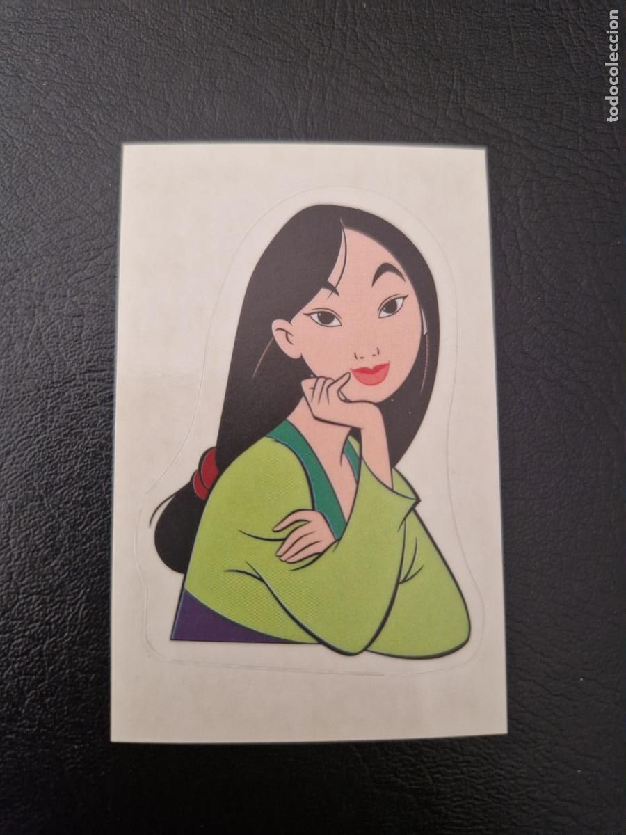 Coleccionismo Cromos antiguos: Cromo especial n&deg; 107 Mulan Panini 1998 Nuevo