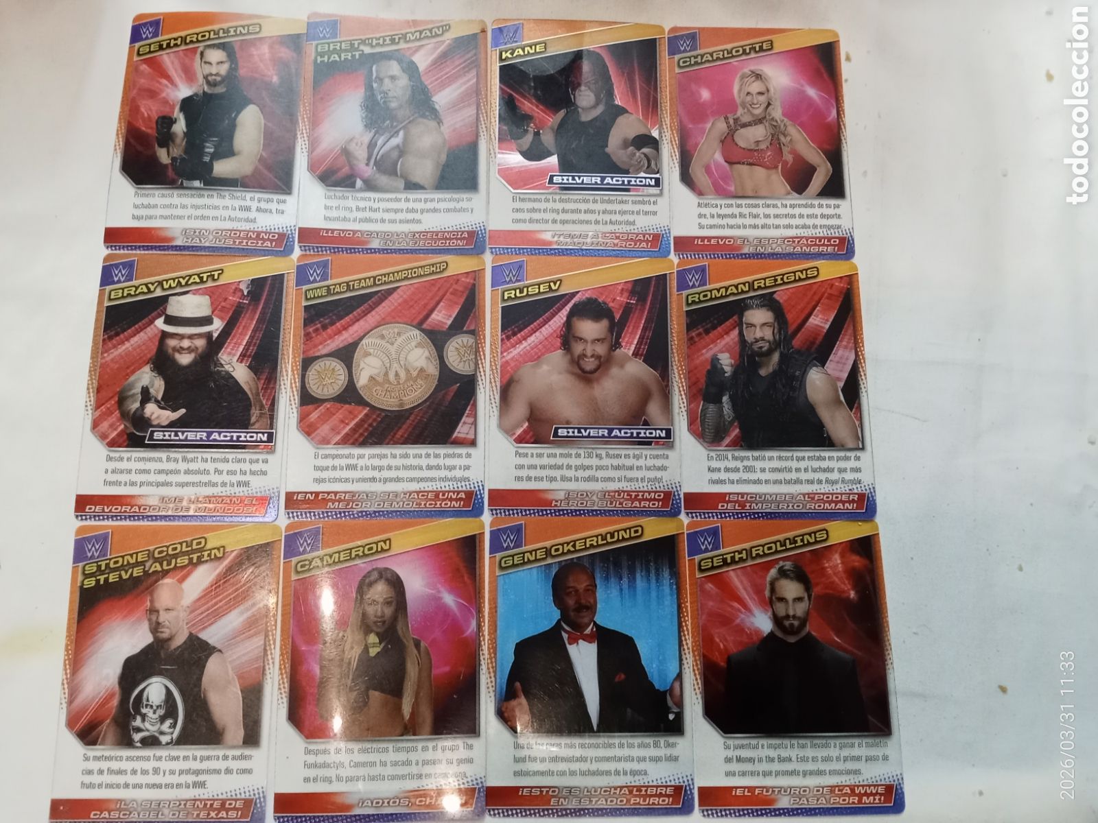 Collectable Antique Stickers: Lote cartas Panini 2015