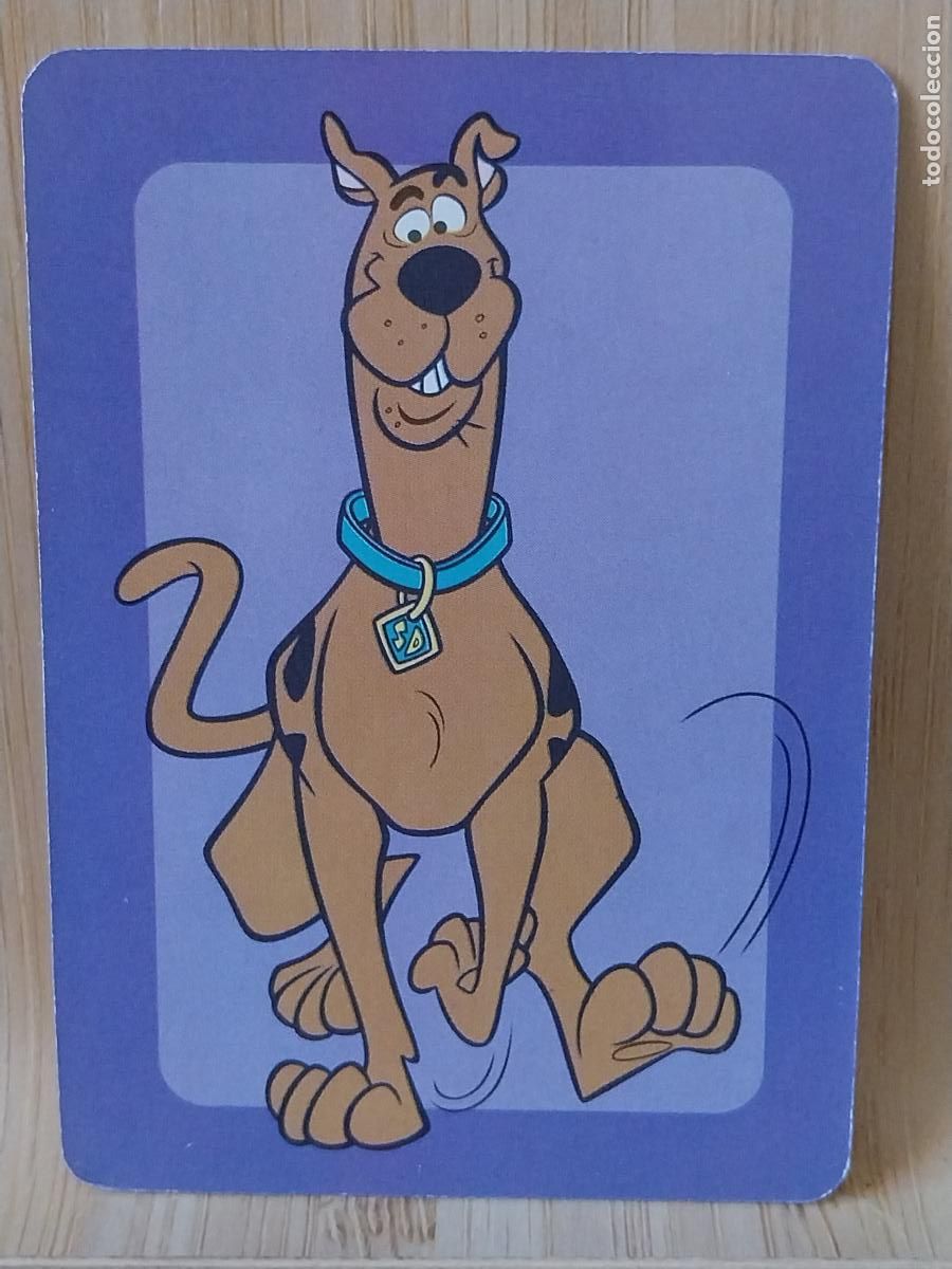 Colecionismo Cromos antigos: SCOOBY DOO CROMO TARJETA HANNA BARBERA 7X5CMS ****