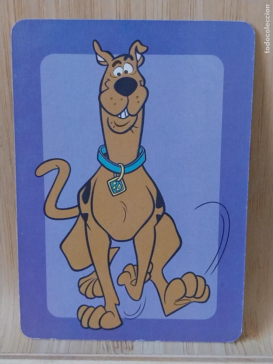 Colecionismo Cromos antigos: SCOOBY DOO CROMO TARJETA HANNA BARBERA 7X5CMS ***