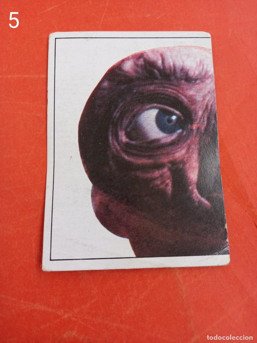 Coleccionismo cromos antiguos: Cromo n.5 E.T. El extraterrestre (sin pegar) - Foto 1