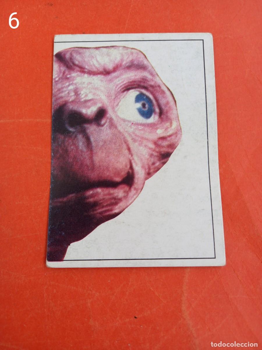 Coleccionismo cromos antiguos: Cromo n.6 E.T. El extraterrestre (sin pegar) - Foto 1