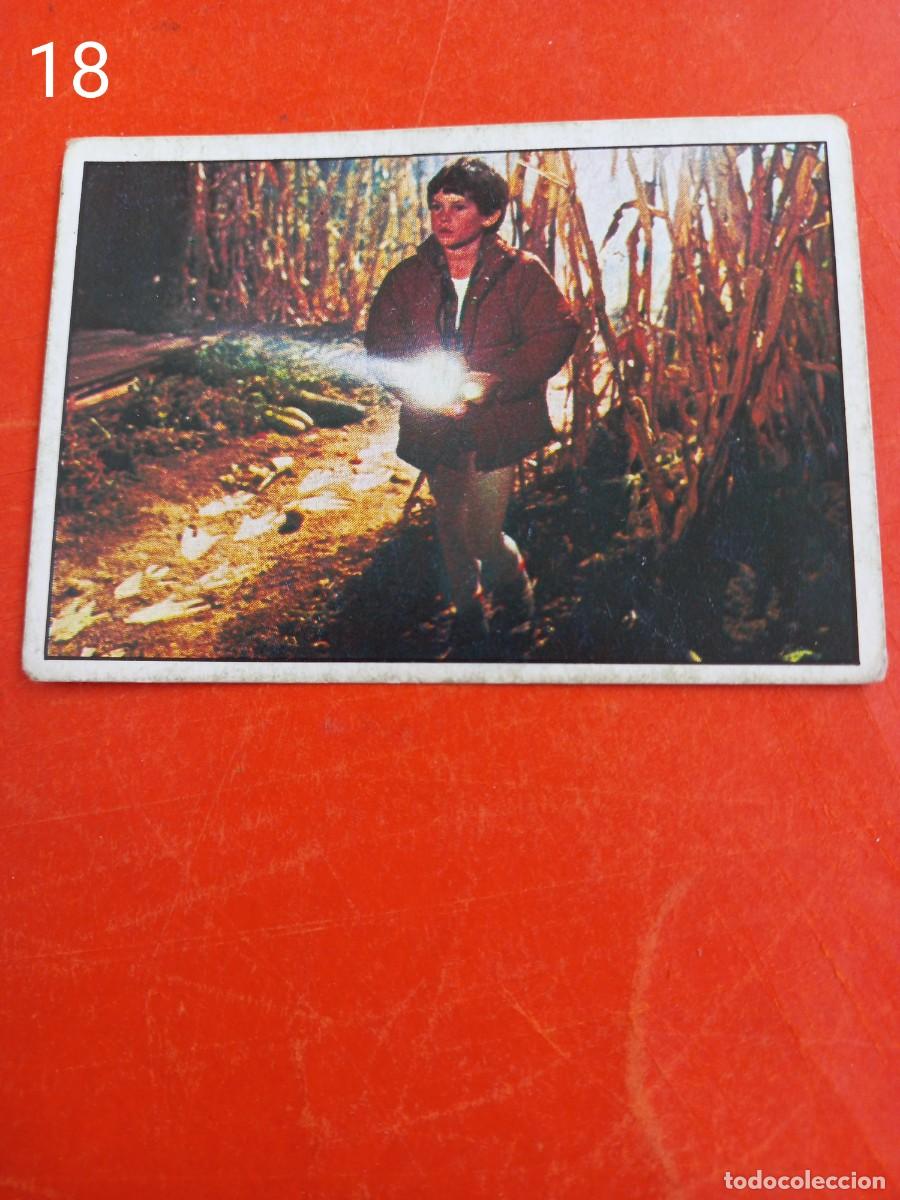 Coleccionismo cromos antiguos: Cromo n.18 E.T. El extraterrestre (sin pegar) - Foto 1