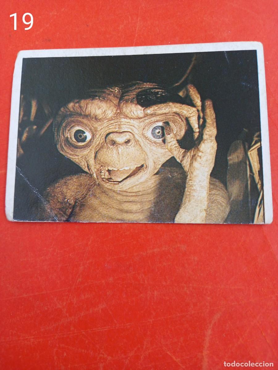 Coleccionismo cromos antiguos: Cromo n.19 E.T. El extraterrestre (sin pegar) - Foto 1