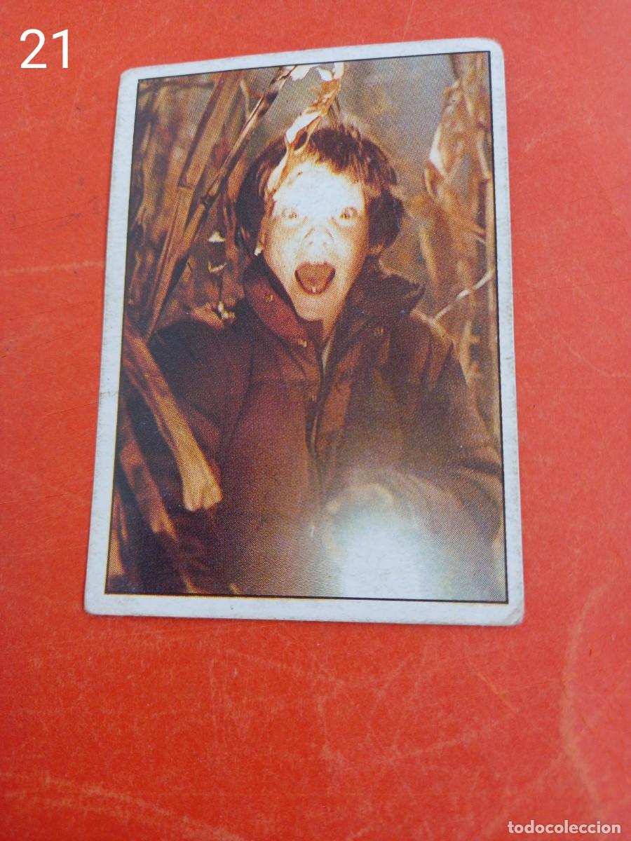 Coleccionismo cromos antiguos: Cromo n.21 E.T. El extraterrestre (sin pegar) - Foto 1