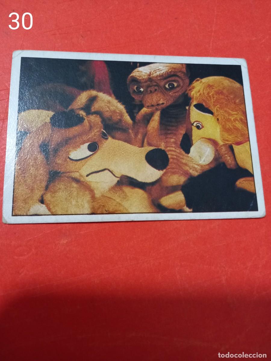 Coleccionismo cromos antiguos: Cromo n.30 E.T. El extraterrestre (sin pegar) - Foto 1