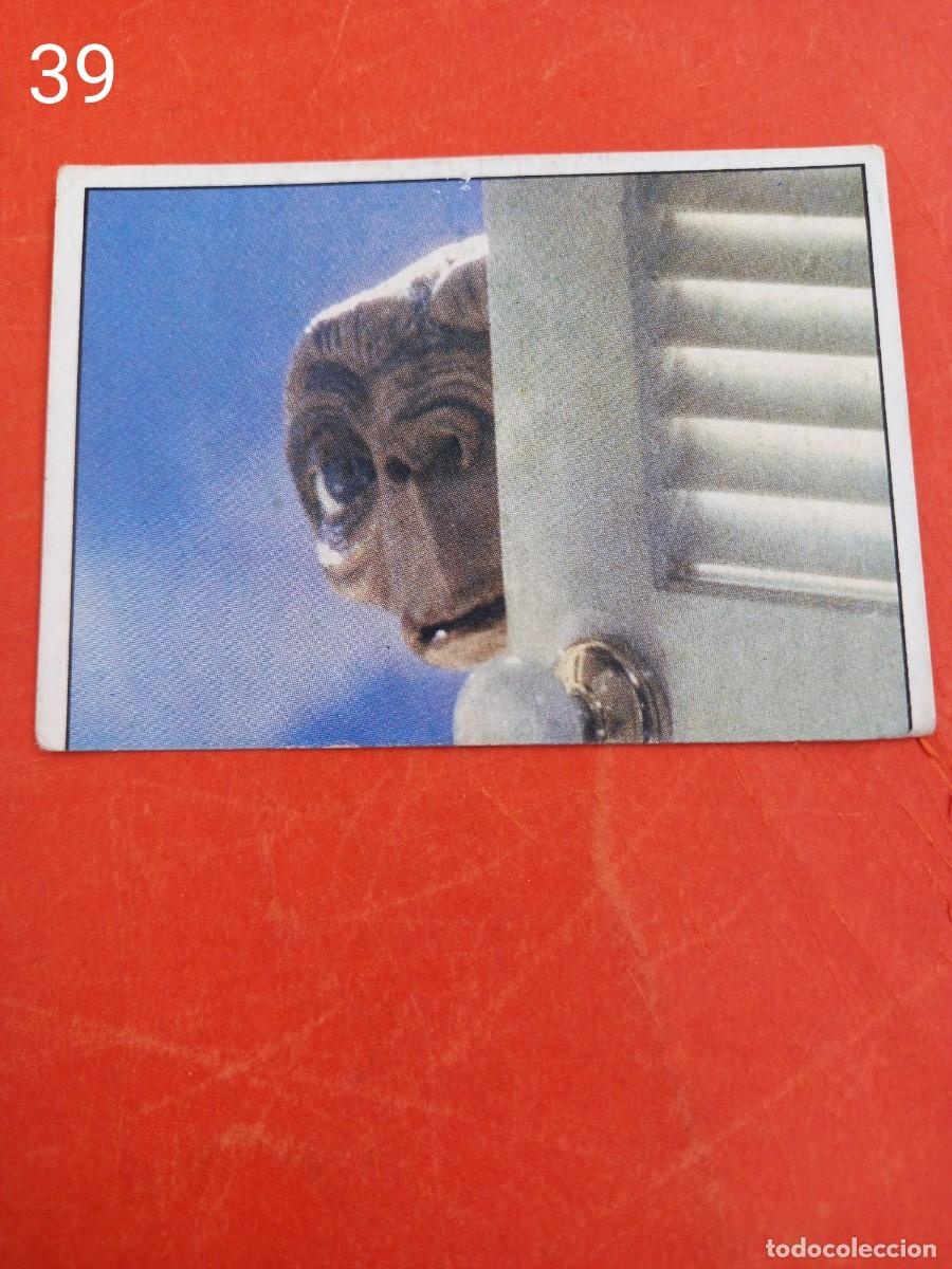 Coleccionismo cromos antiguos: Cromo n.39 E.T. El extraterrestre (sin pegar) - Foto 1