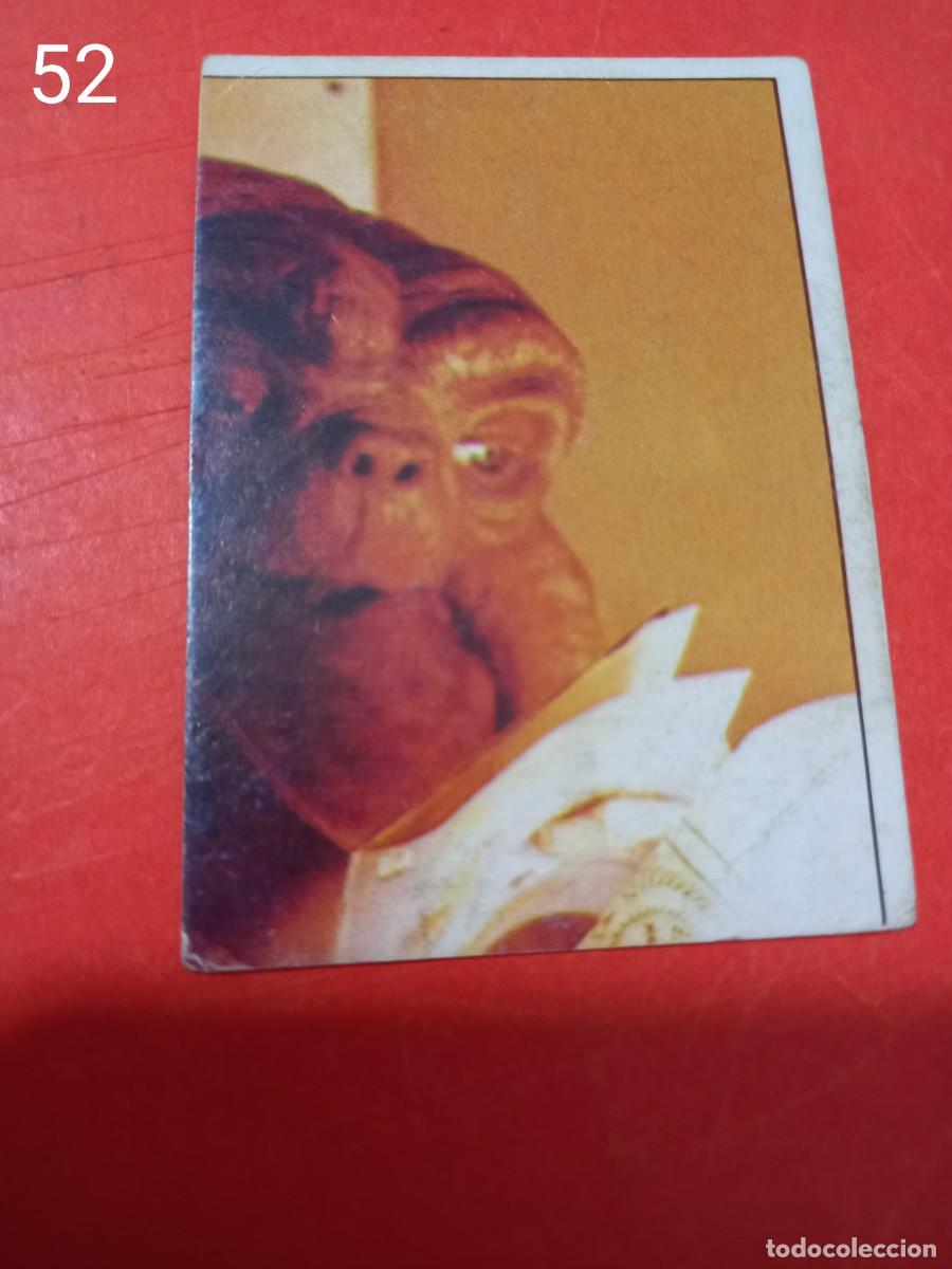Coleccionismo cromos antiguos: Cromo n.52 E.T. El extraterrestre (sin pegar) - Foto 1