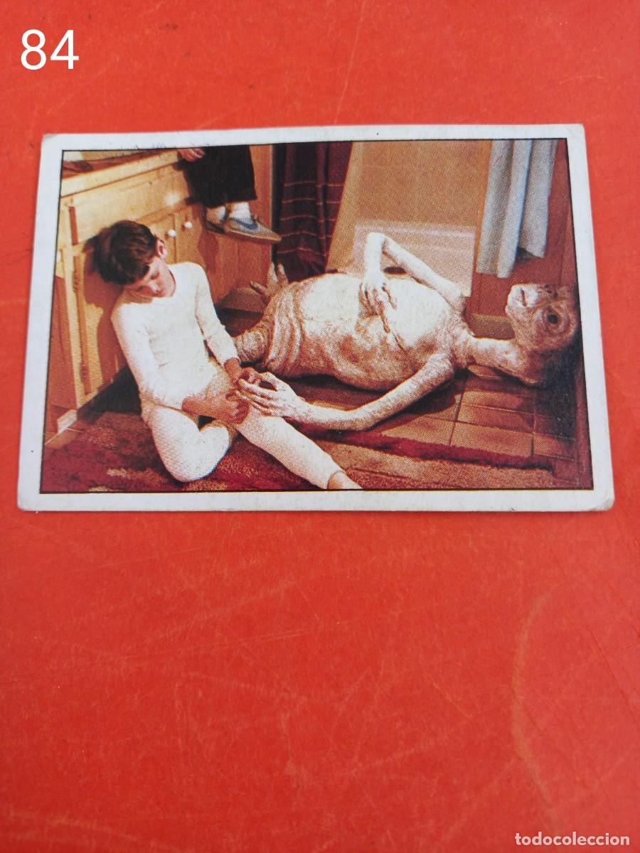 Coleccionismo cromos antiguos: Cromo n.84 E.T. El extraterrestre (sin pegar) - Foto 1