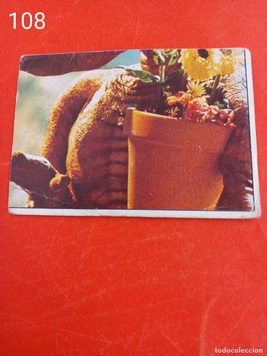 Coleccionismo cromos antiguos: Cromo n.108 E.T. El extraterrestre (sin pegar) - Foto 1